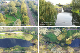 Travaux de restauration de l’ancien canal de Mardyck et du parc Jacobsen